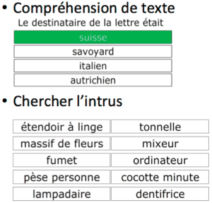 Mots de tête : Exemple de texte