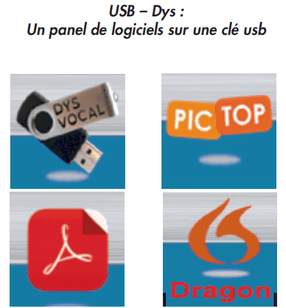 Dys-Vocal Mobile, Pictop, PDF X Change, Dragon (option)