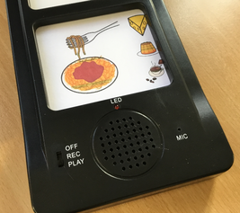 La barre parlante de chez Tous Ergo : un enregistreur vocal mural pour faire parler les pictos !