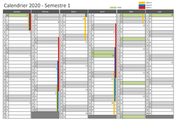 Calendriers et emplois du temps personnalisables4