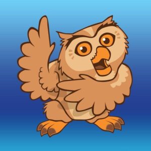 illustration d'un hiboux