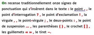Coloriƨation : nouvelle fonction, mise en évidence de la ponctuation