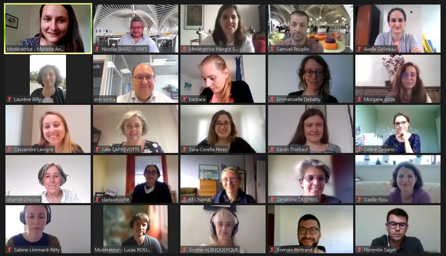 Capture des participants du congrès