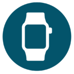 Logo représentant une montre connectée - WWDC21 Apple