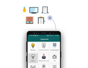 smartphone domotique