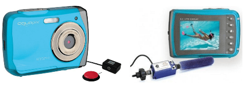 Appareil photo adapté pour contacteur (BJ Adaptaciones, distribué par Domodep)