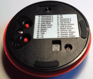 Face arrière - boutons de programmation et fonctions programmables