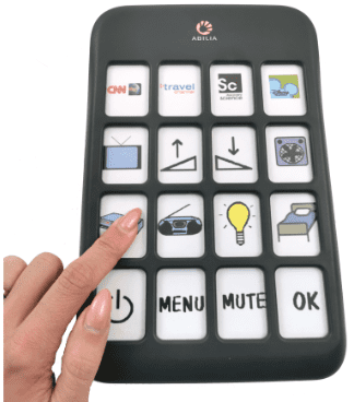 Gewa Maxi - télécommande IR 16 larges touches de 28x38 mm