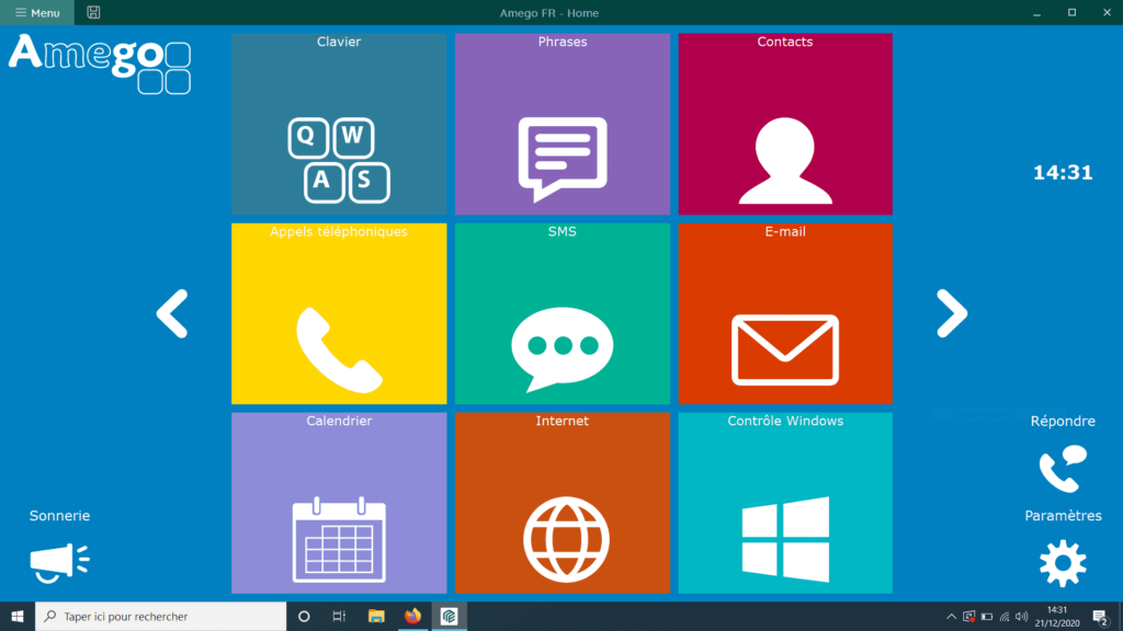 Illustration de l'ensemble de pages Amego Mind Express 5