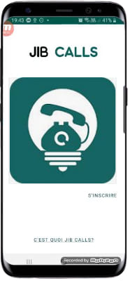 JIB Calls - application Android sous licence disponible sur GooglePlay