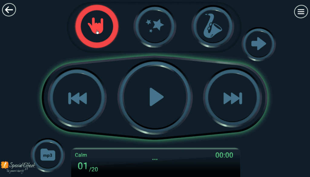 L'activité «Music»