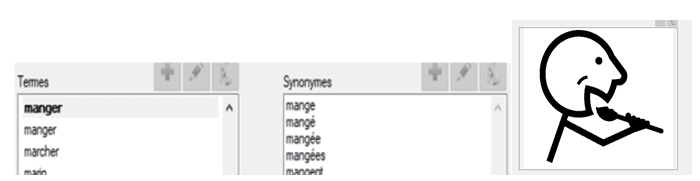 Lien entre un mot et un pictogramme
