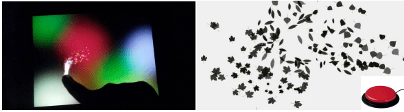 Light Box - utilisation en mode tactile ou par contacteur