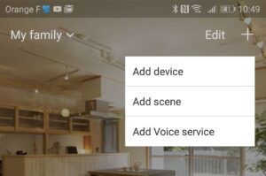 Sélection du service vocal