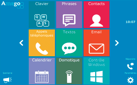 Tableau de bord Amego