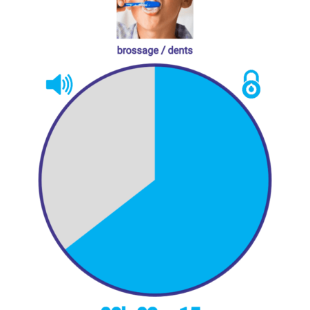 Tempus - visualisation du temps imparti à une activité