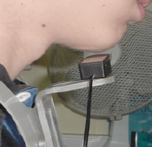 commande mentonière