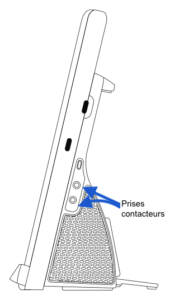 Branchement des contacteurs