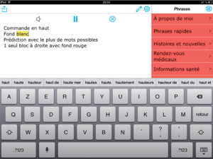 Après quelques modifications des paramètres par défaut