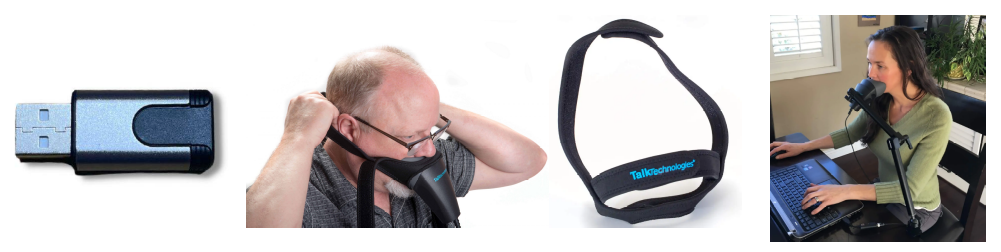 Options et accessoires : Adaptateur audio USB 101, sangle mains libres, et support articulé. 