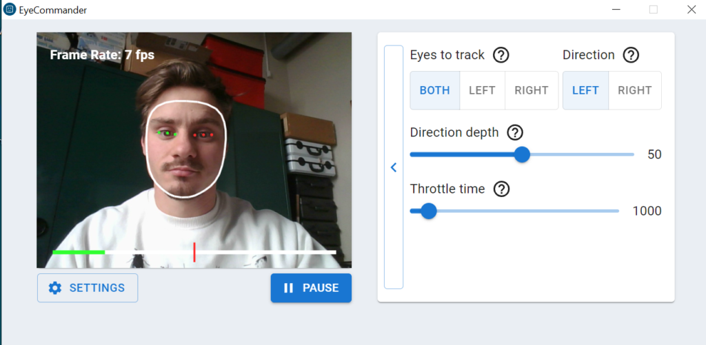 Fonction Eye tracking