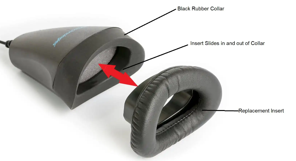 Démontage de l'insert buccal