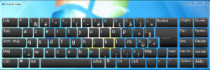 Clavier visuel complet 