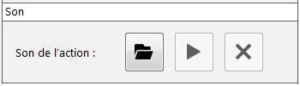 Associer un son à l’action
