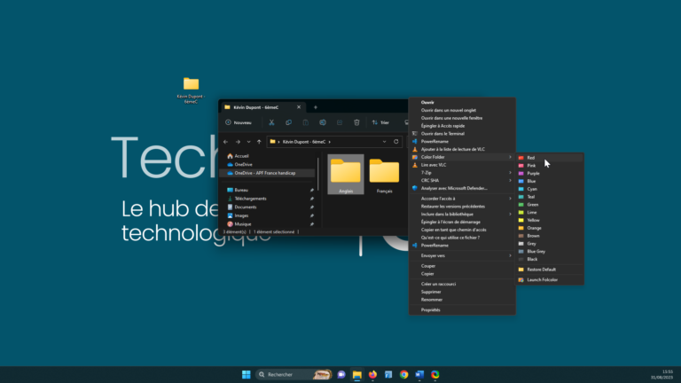 > Choisir la couleur