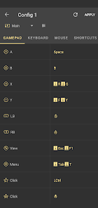 Remapping depuis reWASD Junior